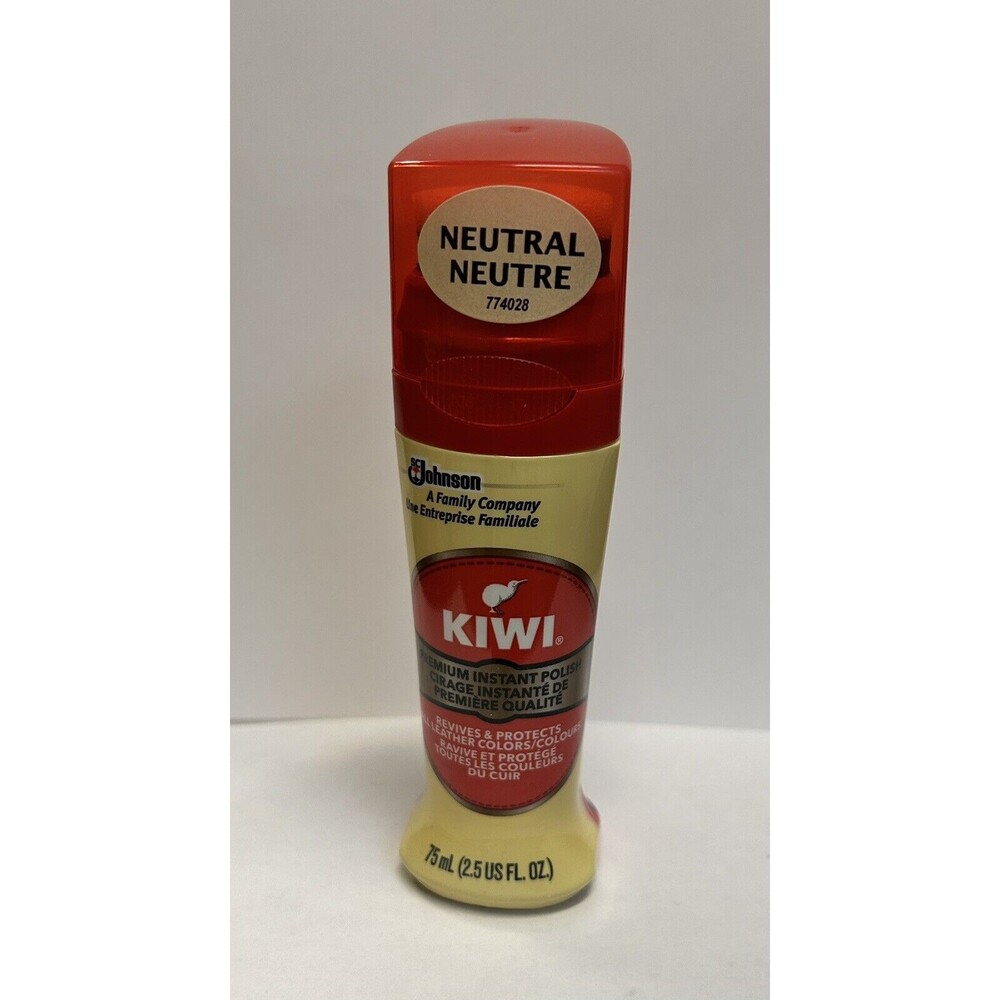 NEW Kiwi Color Shine Premium Instant Polish - Neutral - Black - Brown - 2.5 Oz